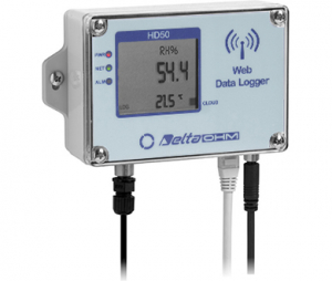 HD501NTC/HD5017PTC　温度・湿度WEBデータロガー
